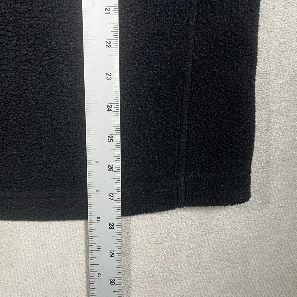 Patagonia Mens Synchilla Fleece Vest Size Large L Black Full Zip Pockets Outdoor